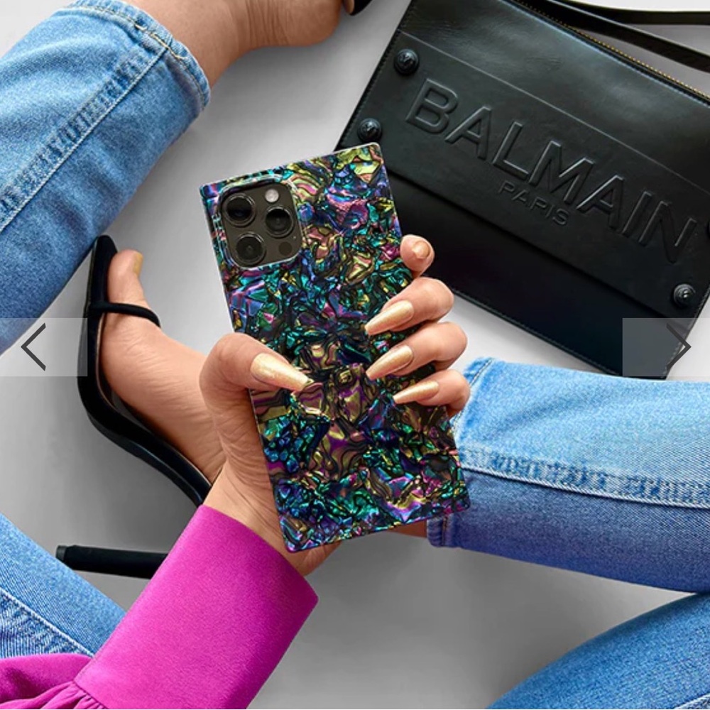 Flaunt SQUARE® Abalone Shell iPhone Case iPhone 13 mini